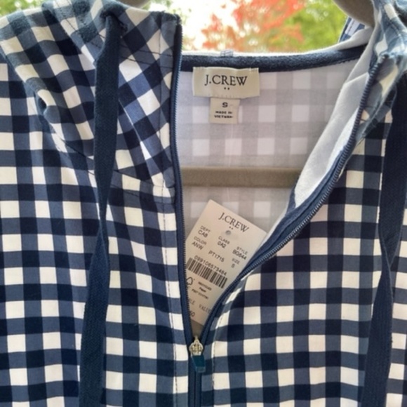 J CREW PICKLEBALL ACTIVE DRAWCORD FULL ZIP HOODIE AND SKORT - Picture 13 of 14